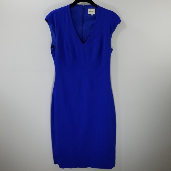 reiss royal blue dress